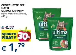 Esselunga Crocchette per gatti Ultima Affinity offerta