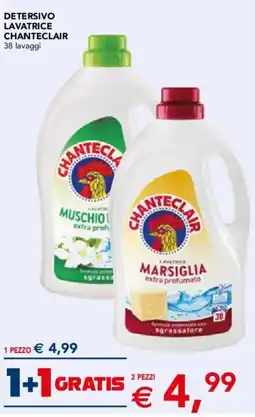 Esselunga Detersivo lavatrice Chanteclair offerta