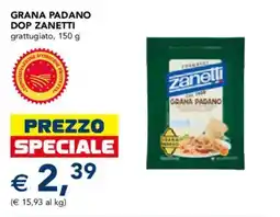 Esselunga Grana Padano DOP Zanetti offerta