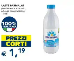 Esselunga Latte parzialmente scremato Parmalat offerta