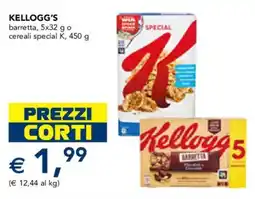 Esselunga Kellogg's barretta offerta