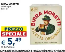 Esselunga Birra Moretti offerta