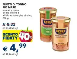 Esselunga Filetti di tonno Rio Mare offerta