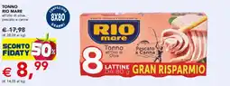 Esselunga Tonno Rio Mare all'olio di oliva offerta