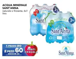 Esselunga Acqua minerale Sant'Anna offerta