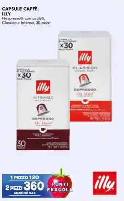 Esselunga Capsule caffè ILLY offerta