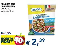 Esselunga Minestrone Leggerezza Orogel offerta