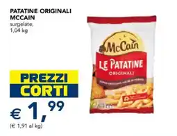 Esselunga Patatine originali McCain offerta