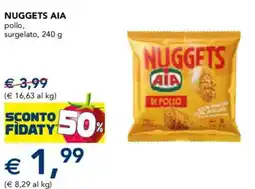 Esselunga Nuggets Aia di pollo offerta