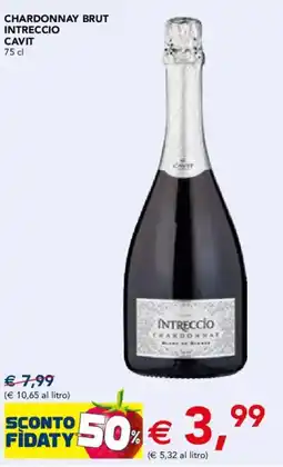 Esselunga Chardonnay Brut Intreccio Cavit offerta