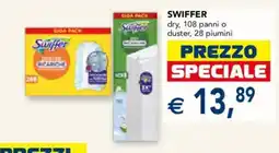 Esselunga Swiffer dry offerta