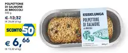 Esselunga Polpettone di salmone ai broccoli offerta