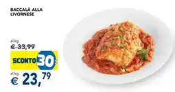 Esselunga Baccalà alla livornese offerta