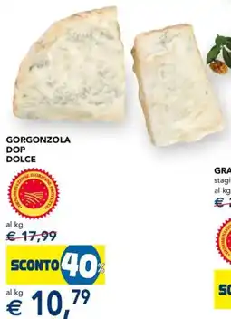 Esselunga Gorgonzola Dop Dolce offerta