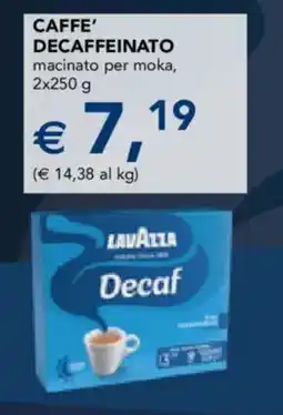 Esselunga Caffè decaffeinato Lavazza Decaf offerta