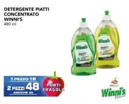 Esselunga Detergente piatti concentrato Winni's offerta