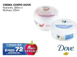 Esselunga Crema corpo Dove offerta