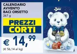Esselunga Calendario Avvento Baci Orsetto offerta