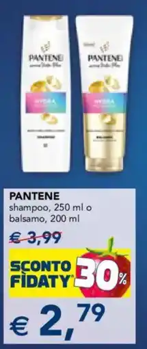 Esselunga Pantene shampoo o balsamo offerta