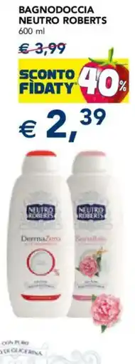 Esselunga Bagnodoccia Neutro Roberts offerta