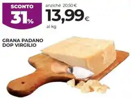 Unicoop Etruria Grana Padano DOP Virgilio offerta