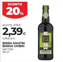 Unicoop Etruria Birra Mastri Birrai Umbri offerta