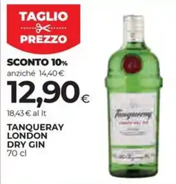 Unicoop Etruria Tanqueray London Dry Gin offerta