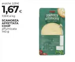 Unicoop Etruria Scamorza affettata Coop offerta