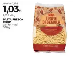 Unicoop Etruria Pasta fresca Coop offerta