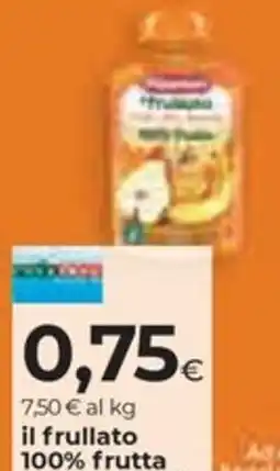 Unicoop Etruria il frullato 100% frutta offerta