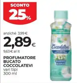Unicoop Etruria Profumatore bucato coccolatevi offerta