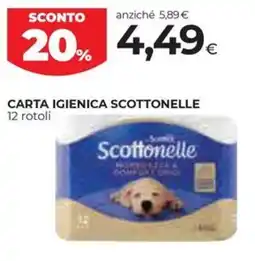 Unicoop Etruria Carta igienica scottonelle offerta