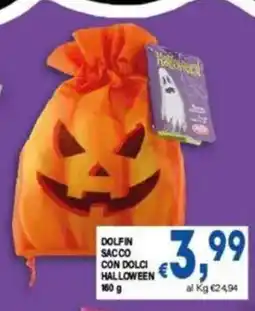 DEM Dolfin sacco con dolci halloween offerta
