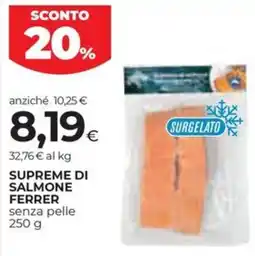 Unicoop Etruria Supreme di salmone Ferrer offerta