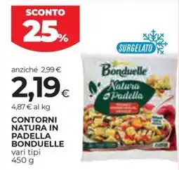 Unicoop Etruria Contorni natura in padella Bonduelle offerta