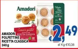 DEM Amadori polpette ricetta classica offerta