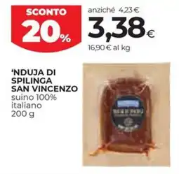Unicoop Etruria ‘Nduja di Spilinga San Vincenzo offerta