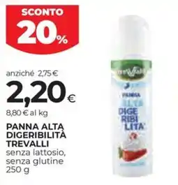 Unicoop Etruria Panna alta digeribilità Trevalli offerta
