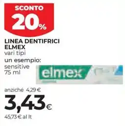 Unicoop Etruria Dentifrici Elmex offerta