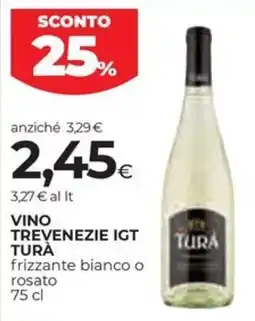 Unicoop Etruria Vino Trevenezie IGT Turà offerta