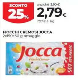 Unicoop Etruria Fiocchi cremosi Jocca offerta