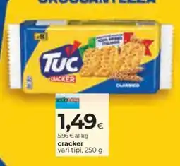 Unicoop Etruria Tuc cracker offerta