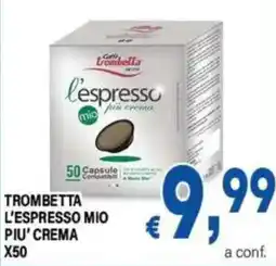 DEM Caffè Trombetta L'espresso mio più crema offerta