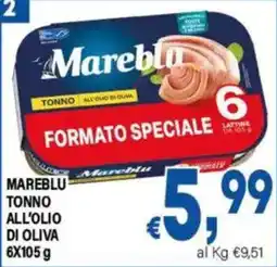 DEM Mareblu tonno all'olio di oliva offerta