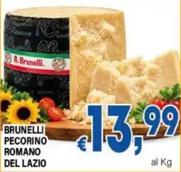 DEM Brunelli pecorino romano del lazio offerta