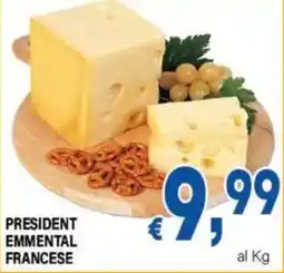 DEM President Emmental francese offerta