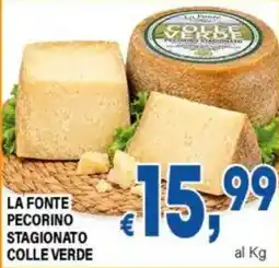 DEM La Fonte Pecorino Stagionato Colle Verde offerta