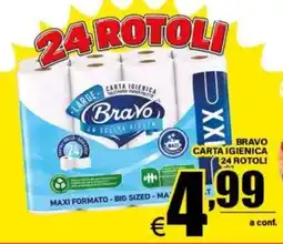 DEM Bravo carta igienica offerta