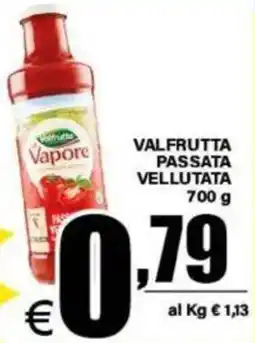DEM Valfrutta Vapore passata vellutata offerta