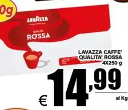 DEM Lavazza Caffè Qualità Rossa offerta